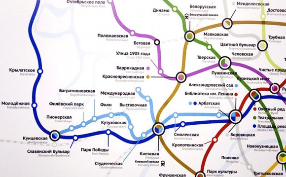 Карта метро от городского