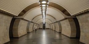 Печерская - одна из самых глубоких станций метро в Киеве