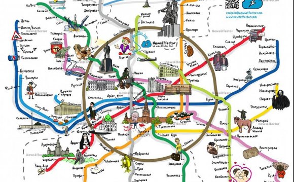 Карта Схемы Метро Москвы