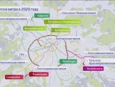 Карта Метро 2020 Москва