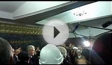 Сергей Собянин на станции метро "Марьино"