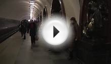 Станция метро Площадь революции, Москва - Footage