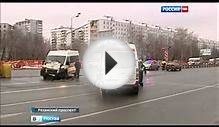 В Москве маршрутка врезалась в скорую с роженицей: видео